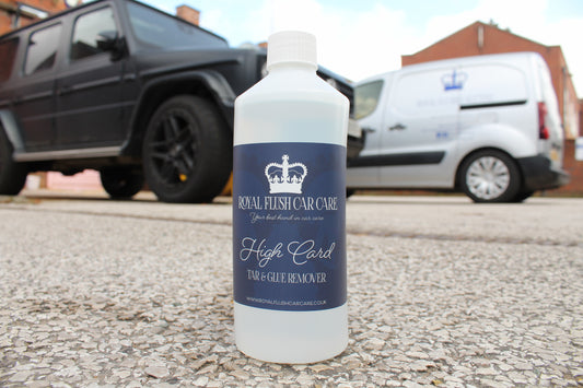 High Card Tar and Glue Remover